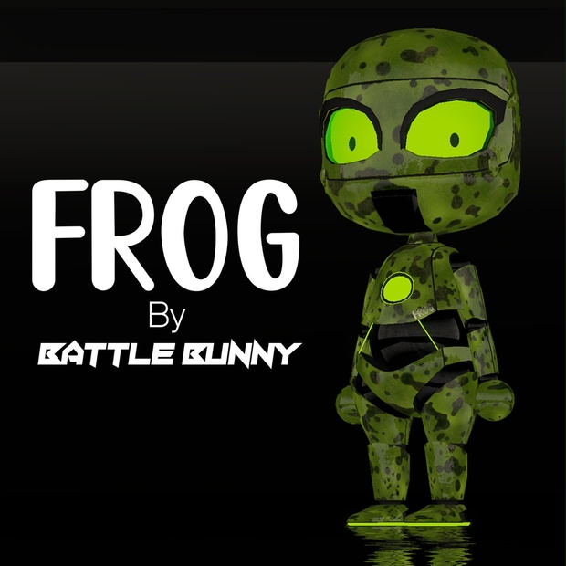 [Original 3D Model] FROG Avatar Pack - Battle Bunny Mods - BOOTH