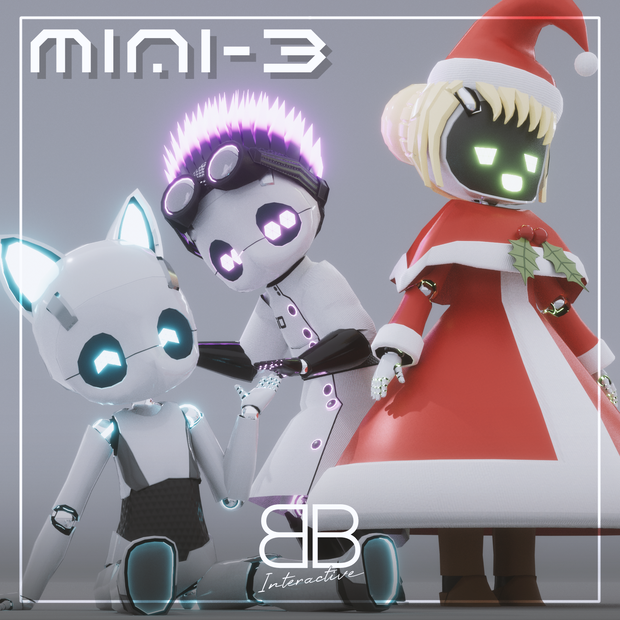 [Original 3D Model] M1N1-3 VRChat Avatar Bundle