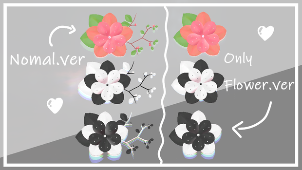 꽃 머리핀(Flower hairpin)