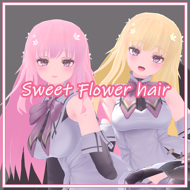 Sweet flower hair