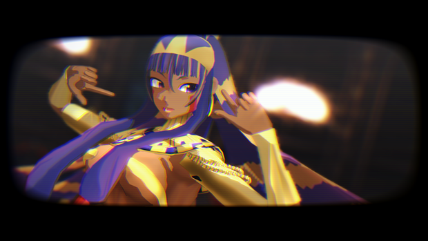 FGO　ニトクリス　MMDモデル