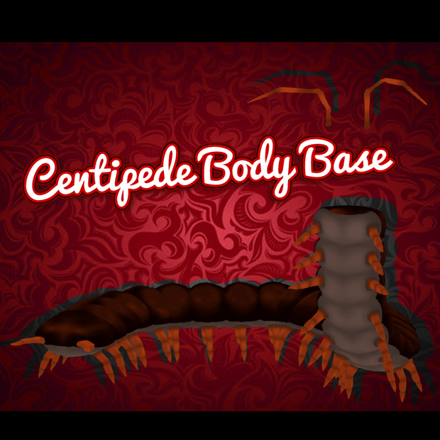 Bug Centipede Body Base [3D Model]