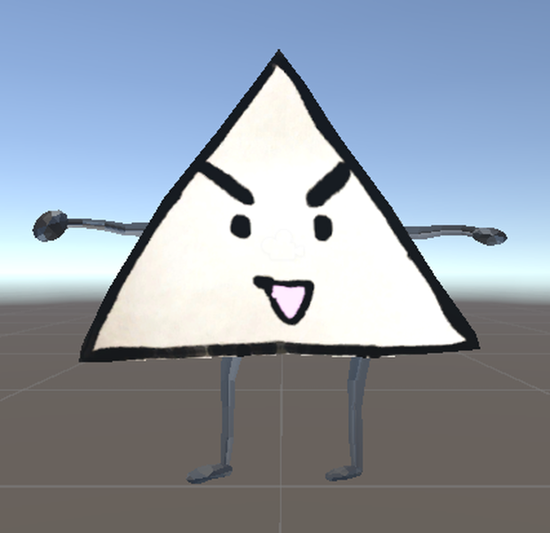 ペラペラさんかくん