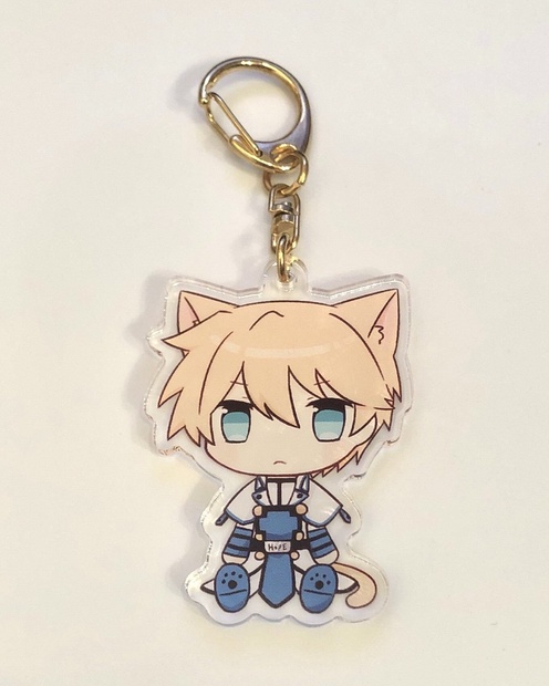 聖騎士団カイ（ねこ）アクリルキーホルダー - ねこをこねる - BOOTH