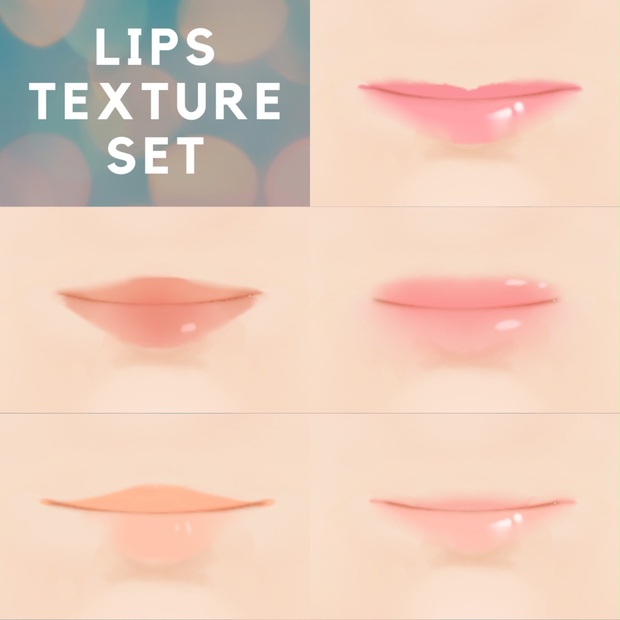 Vroid Stable Verlips Semi Realistic Glossy Nude Texture Set Luk My Xxx Hot Girl