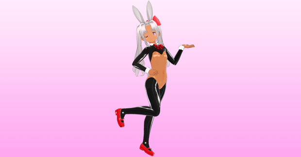 【無料】テカテカ☆逆バニー