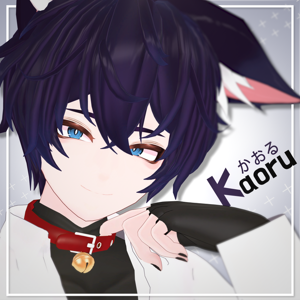 オリジナル3Dモデル「かおる Kaoru」