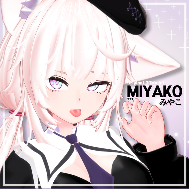 オリジナル3Dモデル「みやこ Miyako」