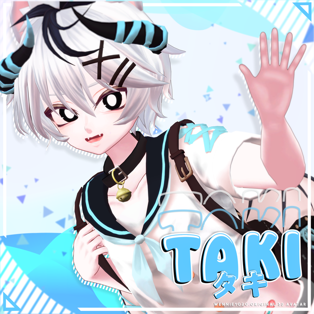 オリジナル3Dモデル「タキ Taki」