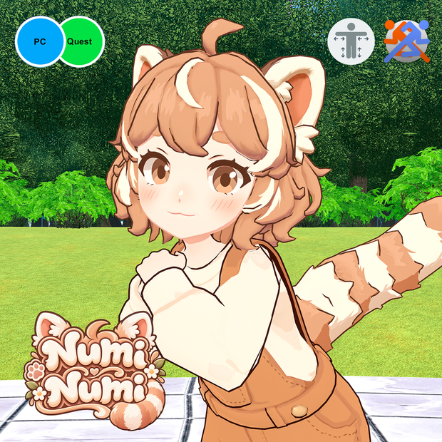 NumiNumi - ヌミヌミ - / オリジナル3Dモデル【PC/Quest対応】