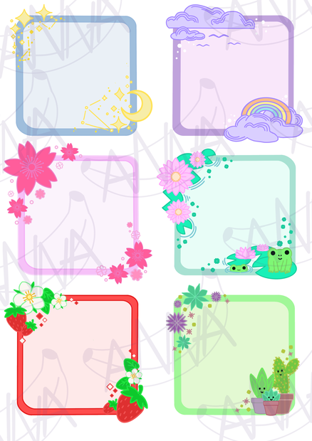 Kawaii Chat boxes