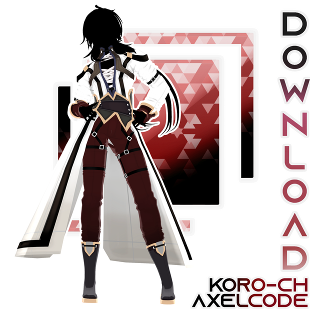 MMD // Commander Outfit DOWNLOAD // P2U