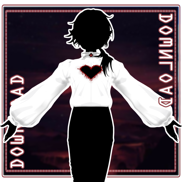 MMD // Bleeding Heart Shirt // P2U