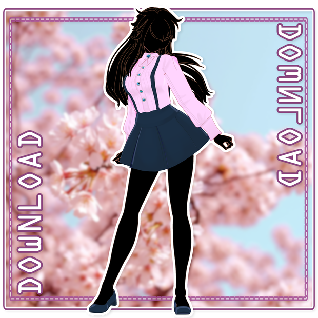 MMD // Spring Blouse Outfit DOWNLOAD // P2U