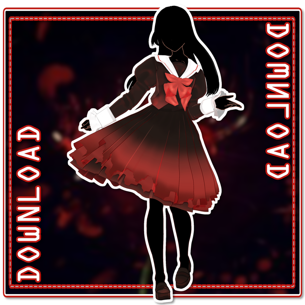 MMD // Phantom Butterfly Outfit DOWNLOAD // P2U