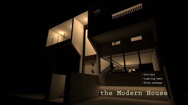 VRChat向け「the Modern House」