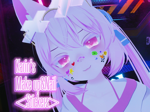 「カリンちゃん用」Karin's Make up&Nail set<Stickers>
