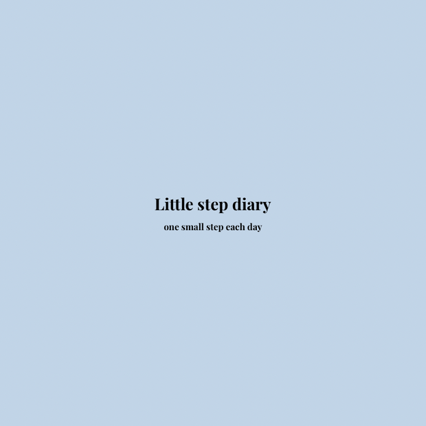 Little Step diary｜3ヶ月自己理解ノート