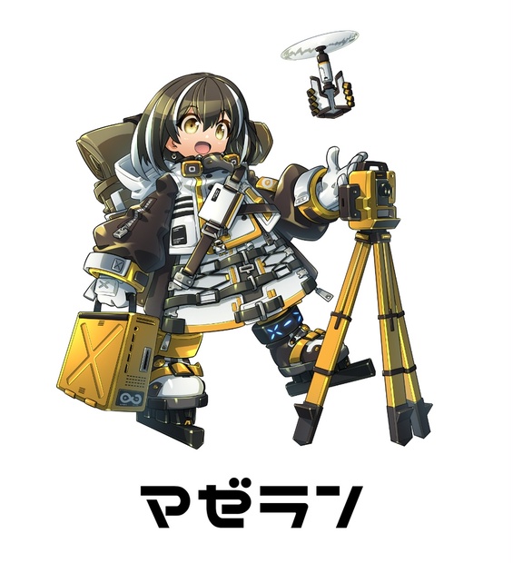明日箱舟／アークナイツ　マゼラン　ガレージキット 1/4 ガレージキット フィギュア 未塗装 アークナイツ ニェン