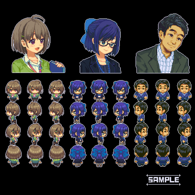 HololiveMembers_RPGMakerMV_PixelArt