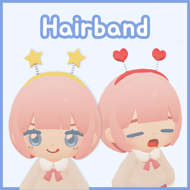 ちまこぞく専用ヘアバンド