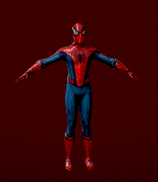 スパイダーマン - リターンナル (ファンメイド) 3D モデル