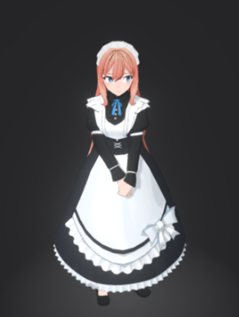 典型的なメイド | オリジナル作品 3Dモデル
