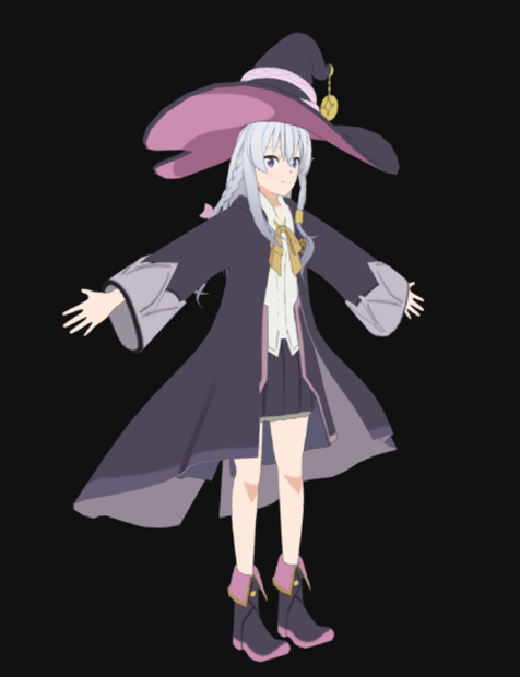 エレイナ 3D モデル