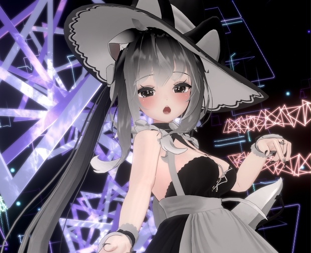 black cat (?) 