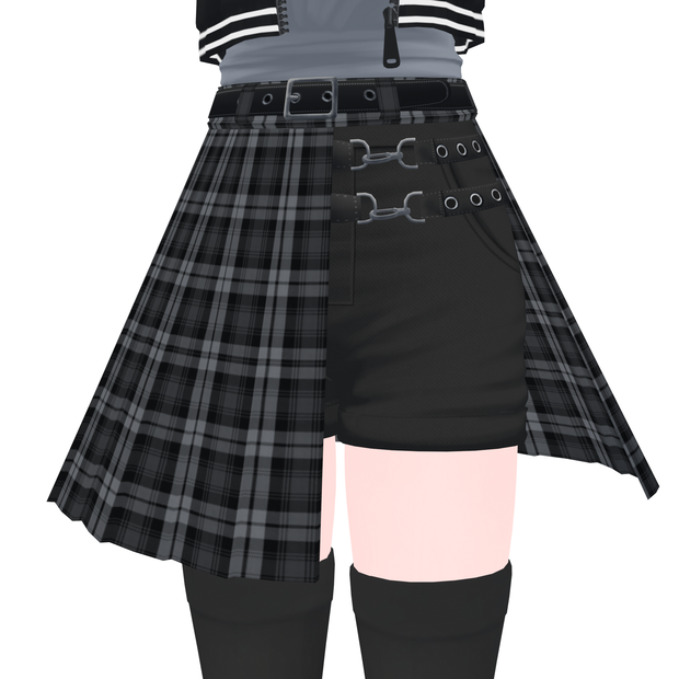 Dark Style Short Skirt | ダークスタイルショートスカート