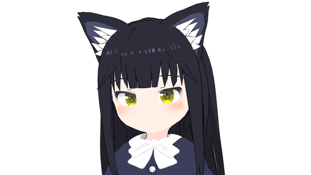 【無料オリジナル3Dモデル】みぃ