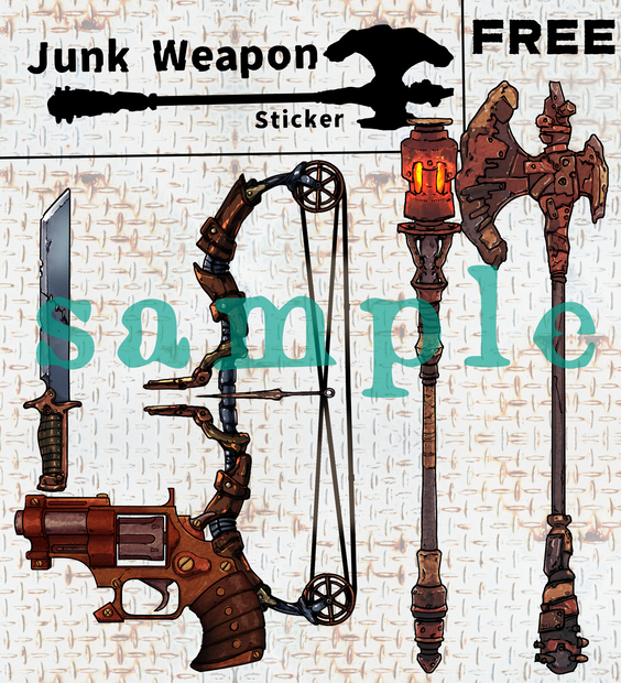 Junk weapon pack