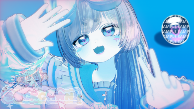 Interstellar amethyst~☆ 《makeup and eye texture for chocolat》