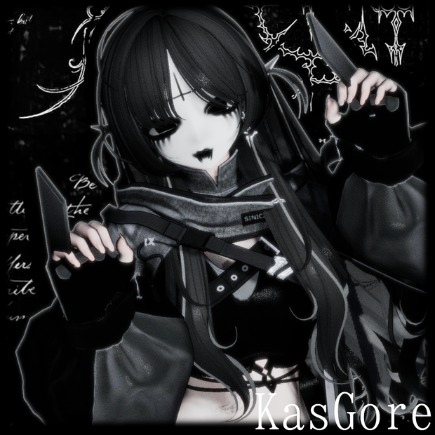 Endless Darkness [Corpse paint] ~ for lumina ❀✿