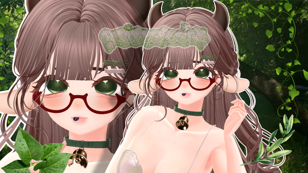 🍃Forest beauty (Mori-Kei) makeup for Kumaly 🍀