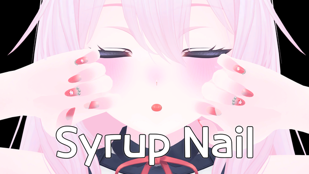 「VRC:桔梗」Syrup Nail