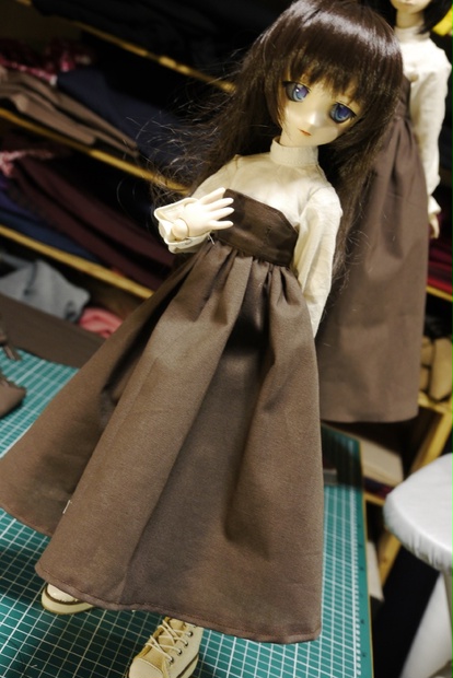 MDD DD ビスチェスカート 作成手順本【実物大型紙付】 - 越谷