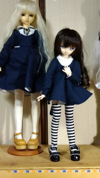 MDD DD SD ピンタックワンピース 作成手順本【実物大型紙付