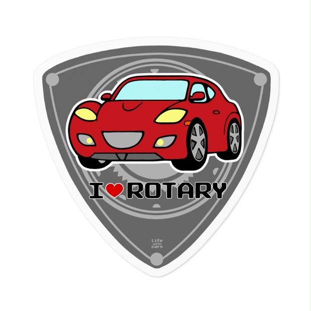 I♥ROTARYステッカー(RX8)