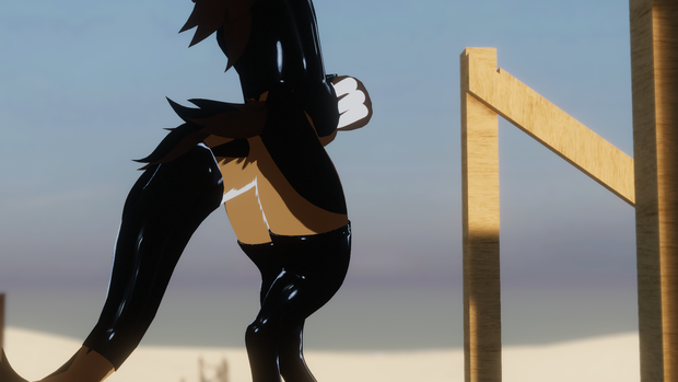 VRChat Wickerbeast Latex Clothing