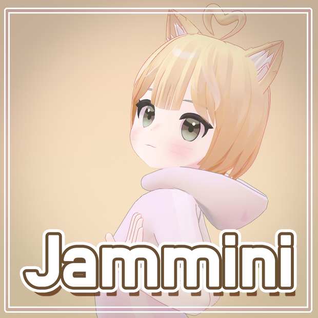オリジナル3Dモデル「Jammini」