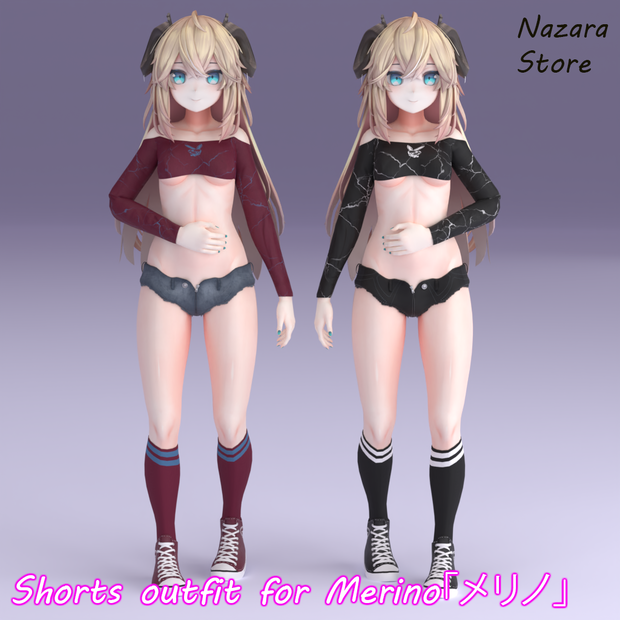 Shorts Outfit 「ショートパンツ」for Merino「メリノ」