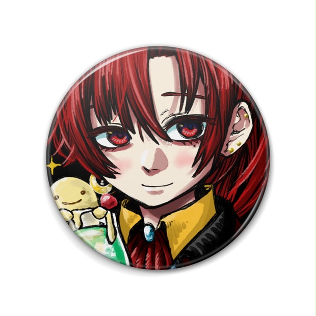 Gintama 神楽 缶バッジ】銀魂 神楽 缶バッジ ジャンプ JF J-WORLD 限定