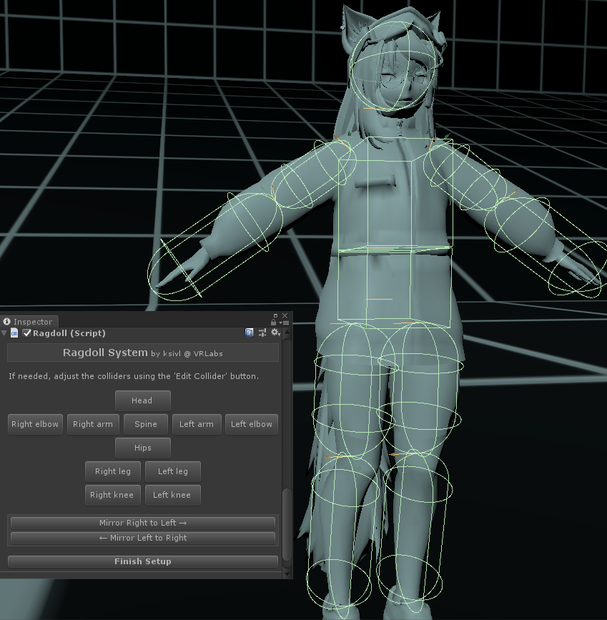 VRLabs Ragdoll System | ラグドールシステム