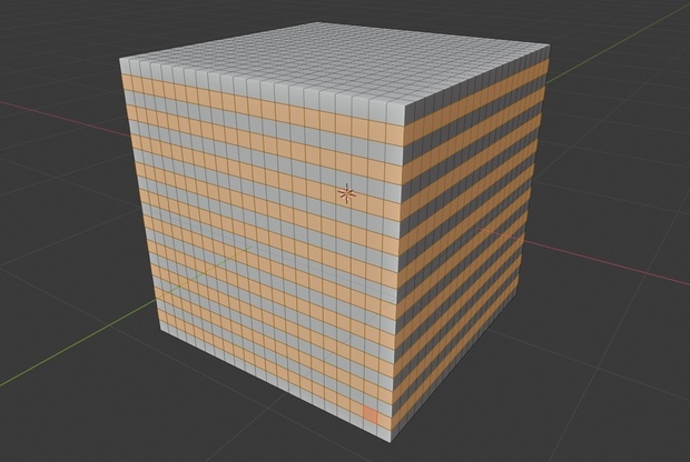 【無料】n列飛ばしで連続でループ選択をするアドオン「Step Loop Select Ver1.5」(Blender 2.8~5.1)