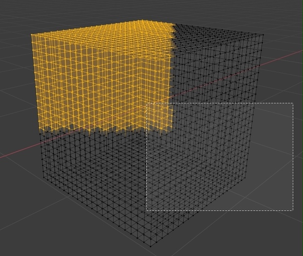 【無料】素早く透過選択ができるアドオン「Transparent Select Ver1.2.2」(Blender 2.8～5.1)