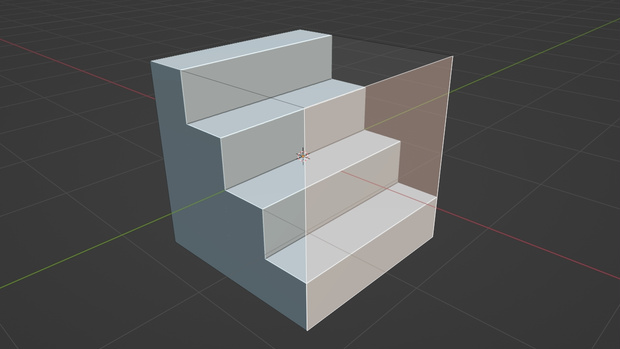 【無料】階段ジオメトリノード(Blender 3.0～3.6LTS)