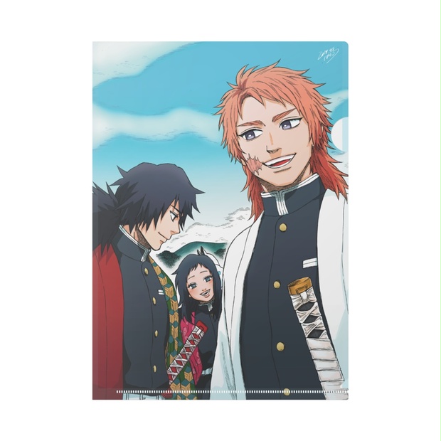 錆兎真菰義勇カラークリアファイル Kuma9641 Booth