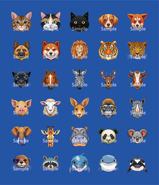 動物イラスト 30種類