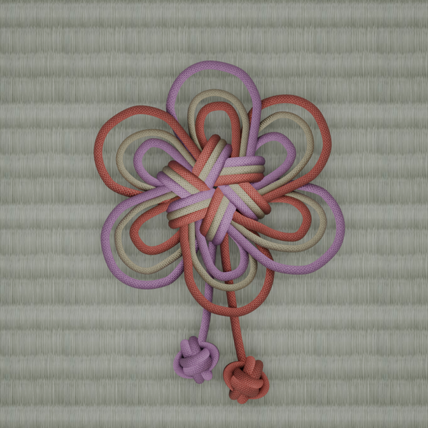 【3Dモデル】菊結び